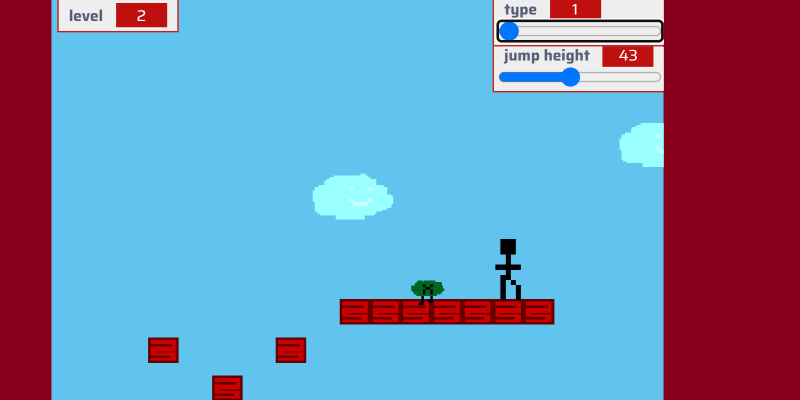 >Brick platformer Cover Art